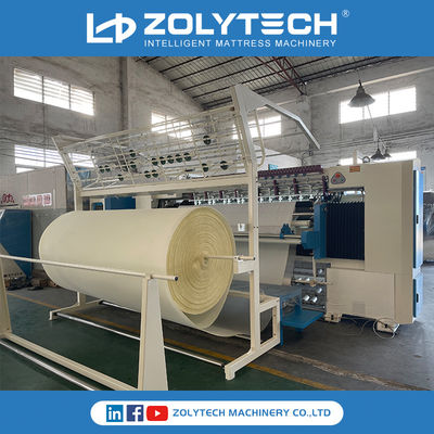 ZOLYTECH Mattress Quilting Machine Mesin Quilting Multi Jarum Mesin Penghibur Quilting