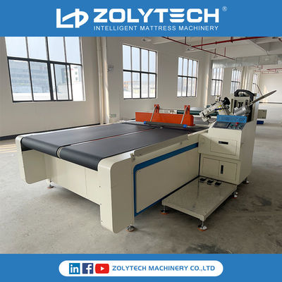 Chain Stitch Mattress Tape Edge Machine 3KW 24 Jam Dukungan Online
