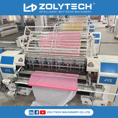 Mesin Quilting Stitch Multi Needle Lock Di Industri Produksi Garmen