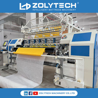 Instruksi Instalasi Mesin Quilting Multi Needle Lock Stitch Terkomputerisasi