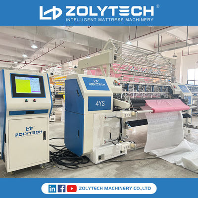 Servo Drive Tekstil Quilter Mattress Quilting Equipment Chain Stitch