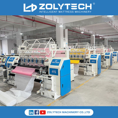 Penghibur Quilting Mesin Dengan Perangkat Penggulung Kain Oleh Zolytech