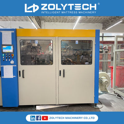 Pocket Spring Production Line 380V / 220V Pocket Spring Coiling Machine Saku Musim Semi Tinggi 100-250mm