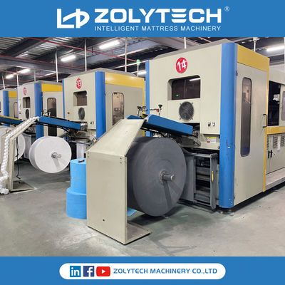 180pcs / Min Komputerisasi Pocket Spring Production Line Pocket Spring Coiling Machine 380V / 220V Kasur Net