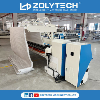 Hot Sale Bed Cover Membuat Mesin Jahitan Kunci Multineedle Quillting Terus Menerus