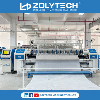 ZOLYTECH Mesin Quilting Multi Jarum Stich Kunci Terkomputerisasi Untuk Selimut