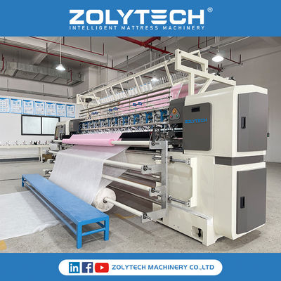 ZOLYTECH Industri Kasur Mesin Quilting Besar Shuttle Untuk Pakaian