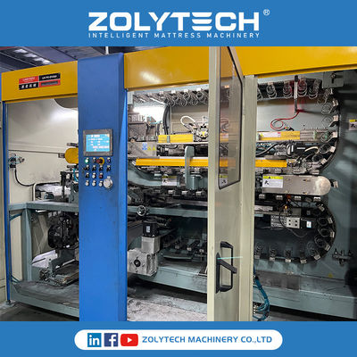 Otomatis Kasur Pocket Spring Membuat Mesin Tersedia Untuk Zoning