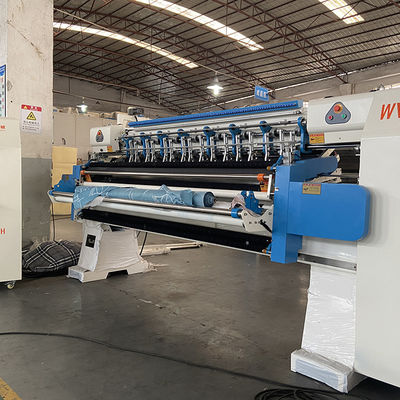 Sistem Quilting Komputerisasi Mesin Quilting Multi-jarum Otomatis 80mm Ketebalan Matras Border Machine 8KW