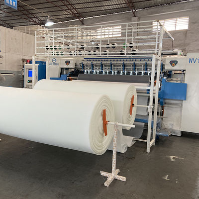 WV12 1200rpm Multi-jarum Mesin Quilting Rantai jahitan Untuk Quilts ZOLYTECH mesin kasur