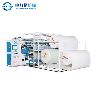 ZOLYTECH ZLT-WV8 1000rpm Mesin Quilting Multi Jarum Industri Untuk Selimut
