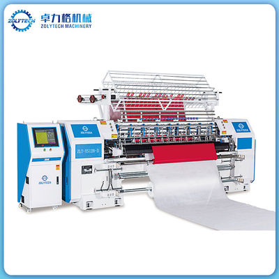 X - Axis Movement 203.2mm Multi Needle Quilting Machine Lock Stitch Untuk Selimut Dan Selimut