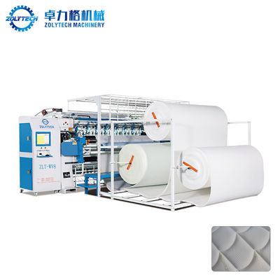 ZOLYTECH ZLT-WV8 1000rpm Mesin Quilting Multi Jarum Industri Untuk Selimut