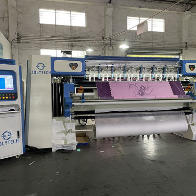 ZOLYTECH WV15 Komputerisasi Mesin Quilting Peralatan Manufaktur Kasur