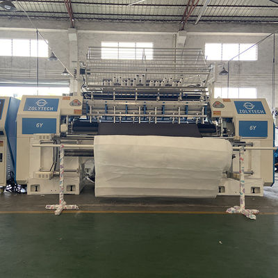 Sistem Quilting Terkomputerisasi Mesin Quilting Multi Jarum Otomatis Mesin Shuttle 500-1100rpm 4.0KW