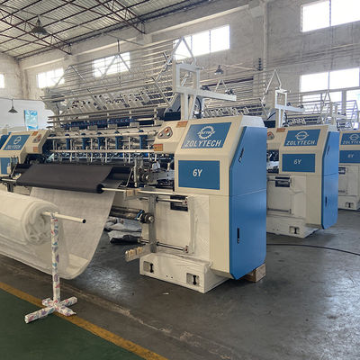 4.5KW X - Gerakan Sumbu 304.8mm Sistem Quilting Terkomputerisasi Mesin Quilting Kasur Otomatis 60-130m / H