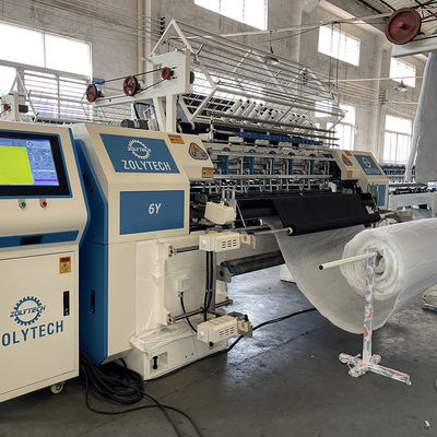 Mesin Quilting Multi Jarum Otomatis Sistem Komputerisasi Mesin Shuttle 500-1100rpm 4.0KW