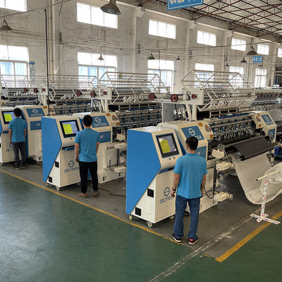 Mesin Quilting Multi Jarum Terkomputerisasi Berkecepatan Tinggi Untuk Kasur 60-150m / H OEM