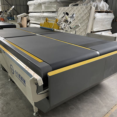 Pembalikan Otomatis 3.37KW Komputerisasi Otomatis Kasur Pita Tepi Mesin Ketebalan Jahit 50-500mm