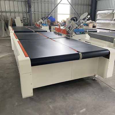 ZOLYTECH ZLT-TE4A Kasur Pita Tepi Mesin 15-20 Pcs/h Otomatis Membalik Tepi Jahit untuk Kasur OEM