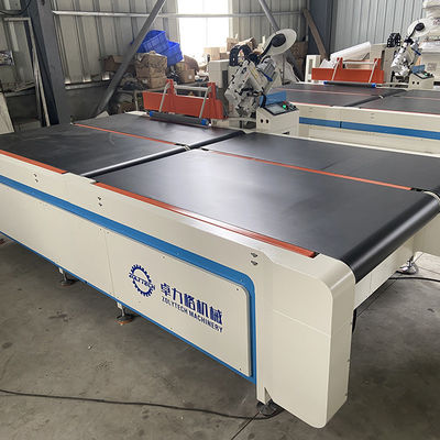 15-20pcs / H Automatic Flipping Mattress Tape Edge Machine 50-500mm Ketebalan Jahit OEM