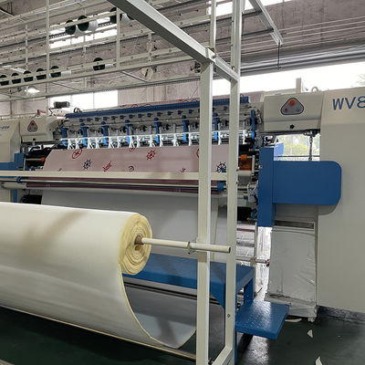 WV8 High Speed Computerized Chain Stitch Mattress Quilting Machine 25.4mm Jarak jarum untuk kasur