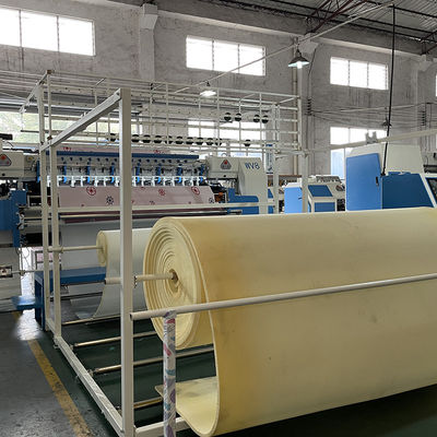 ZOLYTECH WV8 1000rpm Mesin Quilting Industri Kecepatan Tinggi Komputerisasi Rantai Stitch Untuk Selimut Dan Selimut