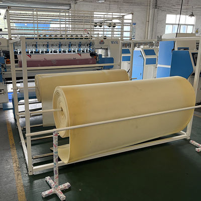 ZOLYTECH Mattress Quilting Machine Kecepatan Tinggi Computerized Chain Stitch Untuk Quilts dan Comforters 1000rpm