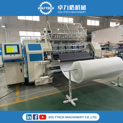 ZOLYTECH mesin quilting untuk kasur dan selimut mesin quilting multi-jarum kasur membuat mesin ZLT-YS-64