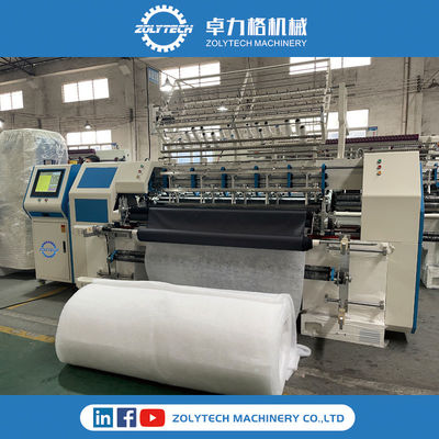ZOLYTECH ZLT-YS-64 mesin quilting multi-jarum mesin pembuat kasur mesin quilting untuk kasur dan selimut