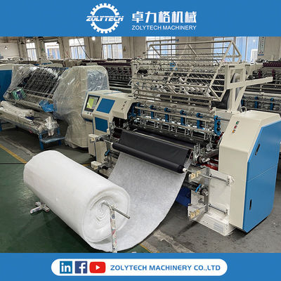 Mesin Quilting suku cadang Mesin Quilting Multi-jarum Mesin Quilting ZLT-YS-64 Otomatis Mesin Quilting Comforter Kontinyu