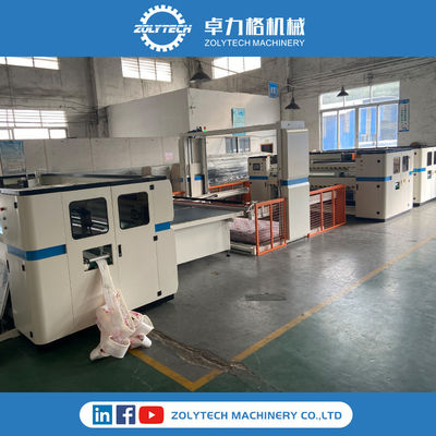 Sistem Hemming Sistem Flanging Kasur ZOLYTECH ZLT-HM Mesin Hemming Panel Otomatis