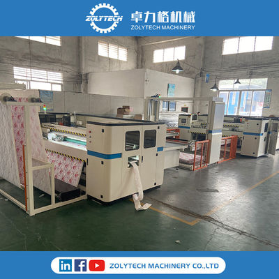 Sistem Flanging Kasur Mesin Hemming Panel Otomatis ZOLYTECH ZLT-HM Sistem Hemming