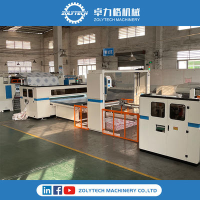 Mattress Hemming Station Mesin Hemming Panel Otomatis ZLT-HM