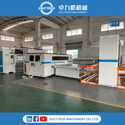 ZOLYTECH ZLT-HM Hemmer panel otomatis mesin hemming stasiun hemming otomatis untuk produksi kasur