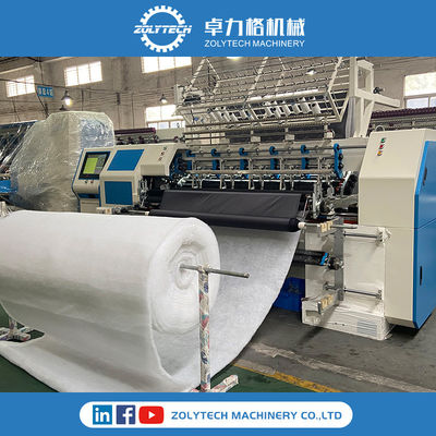 ZOLYTECH Mesin Quilting Industri Mesin Kasur Mesin Quilting Multi Jarum