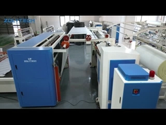 Otomatisasi Matras Produksi Line Solusi - Multi-jarum Quilting Machine + Panel Cutter + Stacker